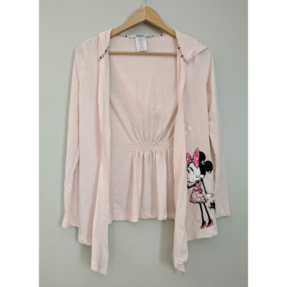 Disney Parks Eiffel Tower Minnie Mouse Cardigan